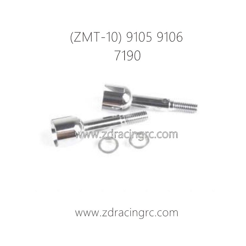 ZD RACING 9105 9106 RC Car Parts 7190 Rear Hub Carrier Axle