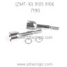 ZD RACING 9105 9106 RC Car Parts 7190 Rear Hub Carrier Axle