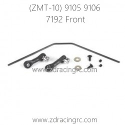 ZD RACING 9105 9106 RC Car Parts 7192 Front Sway Bar Set