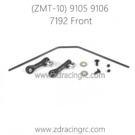 ZD RACING 9105 9106 RC Car Parts 7192 Front Sway Bar Set