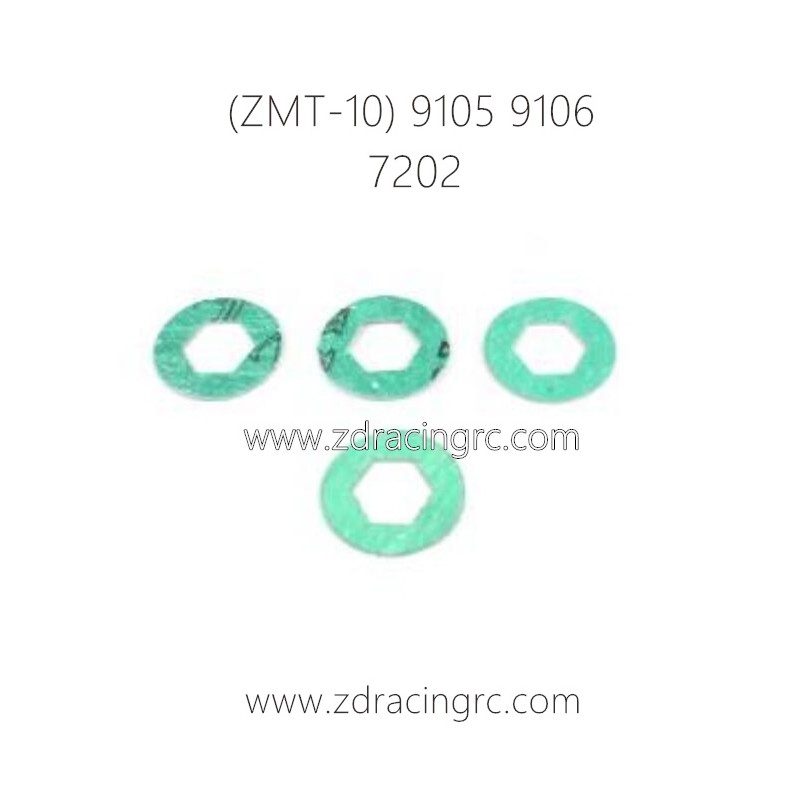 ZD RACING 9105 9106 Parts 7202 Gasket Paper Friction Plate