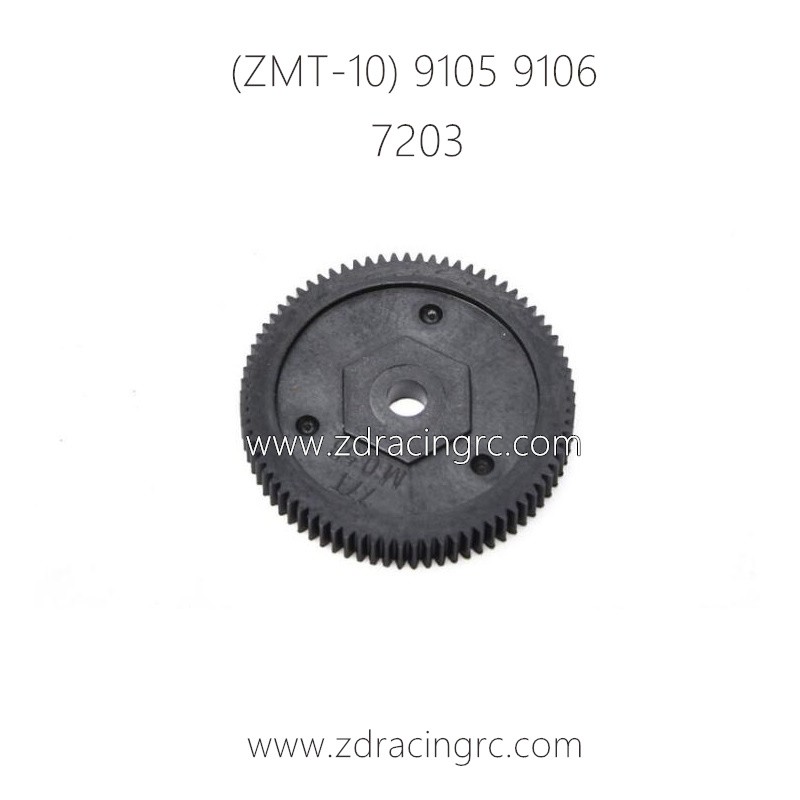 ZD RACING 9105 9106 Parts 7203 Big Gear