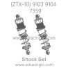 ZD RACING ZTX-10 9103 9104 Parts 7359 Shock Set