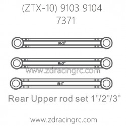 ZD RACING ZTX-10 9103 9104 Parts 7371 Rear Upper Rod Set