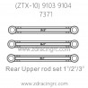 ZD RACING ZTX-10 9103 9104 Parts 7371 Rear Upper Rod Set