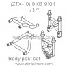 ZD RACING ZTX-10 9103 9104 Parts 7375 Body Post Set