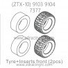 ZD RACING ZTX-10 9103 9104 Parts 7377 Tire inserts Front