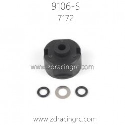 ZD RACING 9106-S Parts 7172 Differential Case and Sealing