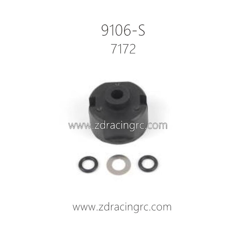 ZD RACING 9106-S Parts 7172 Differential Case and Sealing