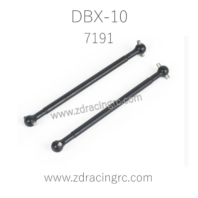 ZD RACING DBX 10 Parts Rear Bone Dog 7191 Original