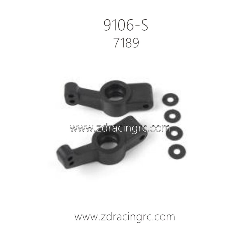 ZD RACING Thunder 9106-S 1/10 Parts 7189 Rear Hub Car and Hex Wheel