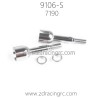 ZD RACING Thunder 9106-S 1/10 Parts 7190 Rear Hub Carrier Axle