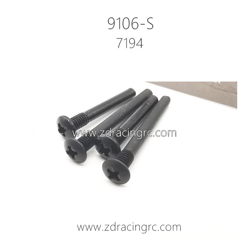 ZD RACING Thunder 9106-S Parts 7194 Front Rear Lower Suspension Pins