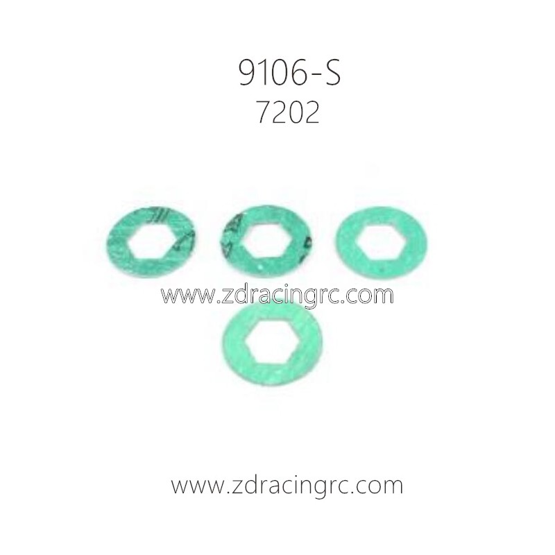 ZD RACING Thunder 9106-S Parts 7202 Gasket Paper Friction Plate