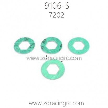 ZD RACING Thunder 9106-S Parts 7202 Gasket Paper Friction Plate