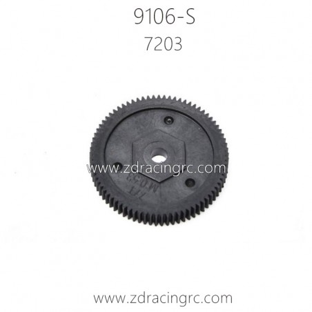 ZD RACING Thunder 9106-S Parts 7203 Big Gear