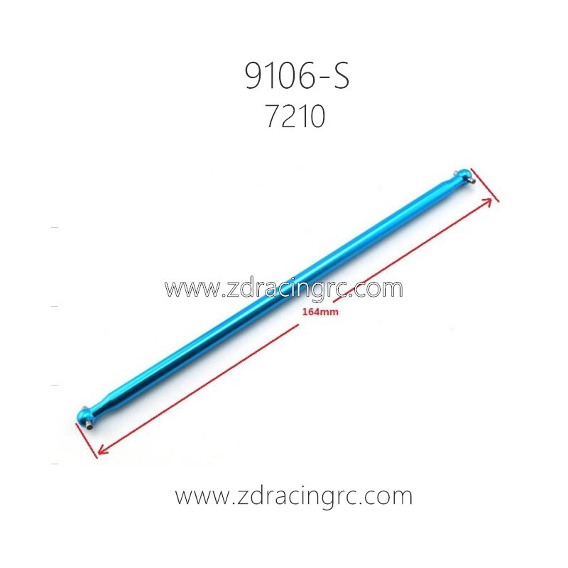 ZD RACING 9106-S Parts 7210 Transmission Shaft