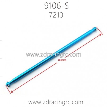 ZD RACING 9106-S Parts 7210 Transmission Shaft