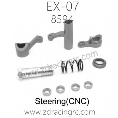 ZD RACING EX07 RC Car Parts 8594 Steering CNC