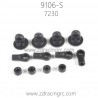 ZD RACING Thunder 9106-S 1/10 Parts 7230 Shock End Set Upper Lower