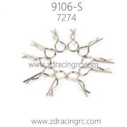 ZD RACING Thunder 9106-S 1/10 Parts 7274 R-Pin Set
