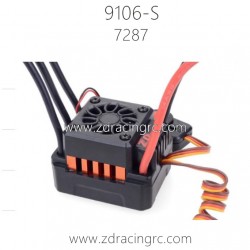 ZD RACING Thunder 9106-S 1/10 Parts 7287 Brushless ESC 45A