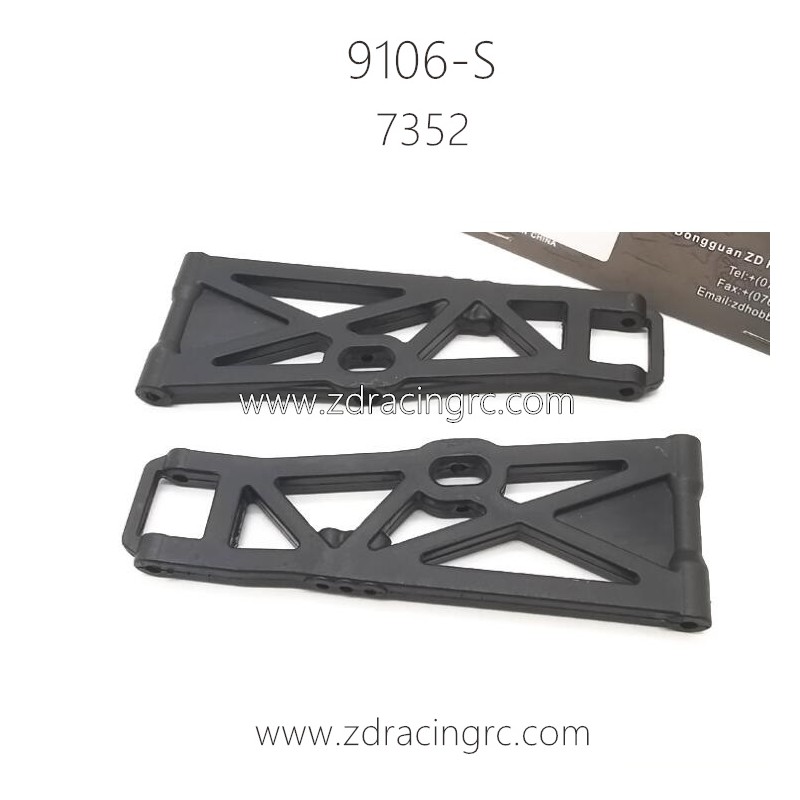ZD RACING 9106-S 1/10 Parts 7352 Rear Lower Swing Arm