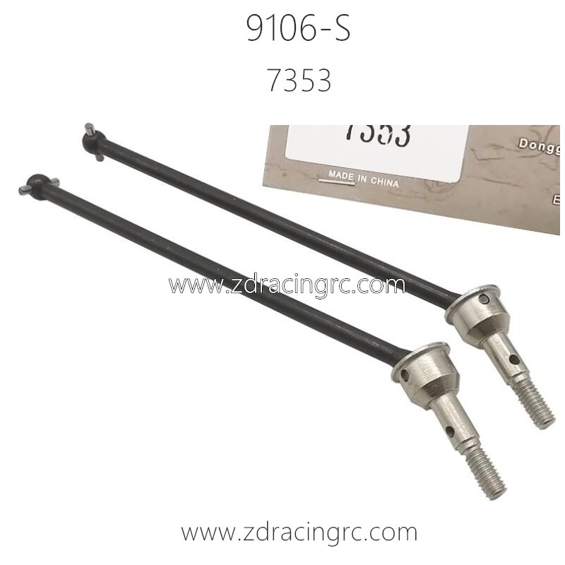 ZD RACING 9106-S 1/10 Parts 7353 Bone Dog Shaft CVD