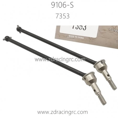 ZD RACING 9106-S 1/10 Parts 7353 Bone Dog Shaft CVD