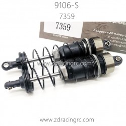 ZD RACING 9106-S 1/10 Parts 7359 Front and Rear Shock