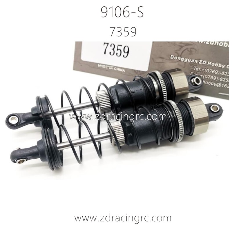 ZD RACING 9106-S 1/10 Parts 7359 Front and Rear Shock