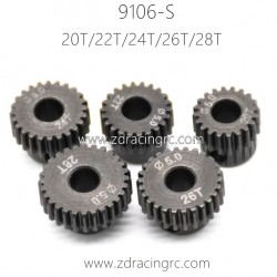 ZD RACING 9106-S 1/10 Parts Motor Gear 45 Hardened Steel