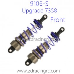 ZD RACING 9106-S 1/10 Parts 7358 Upgrade Aluminum Front shock