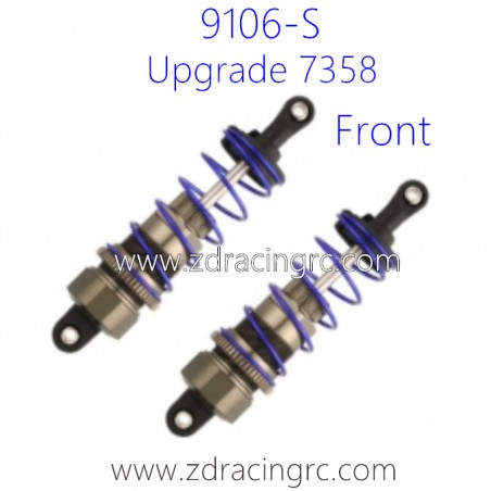 ZD RACING 9106-S 1/10 Parts 7358 Upgrade Aluminum Front shock