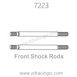 ZD RACING 1/10 RC Car Parts 7223 Front Shock Rods