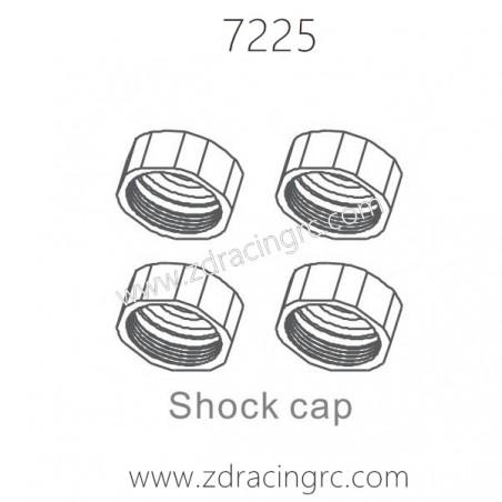 ZD RACING 1/10 RC Car Parts 7225 Shock Cap