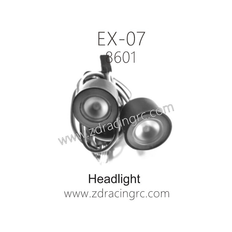 ZD RACING EX07 RC Car Parts 8601 Headlight