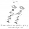 ZD RACING 1/10 RC Car Parts 7228 Shock Absorber Piston Group