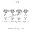ZD RACING 1/10 RC Car Parts 7229 Shock Sealing Set