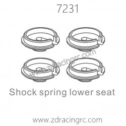 ZD RACING 1/10 RC Car Parts 7231 Shock Spring Lower Seat