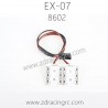 ZD RACING EX07 RC Car Parts 8602 Tail Lights