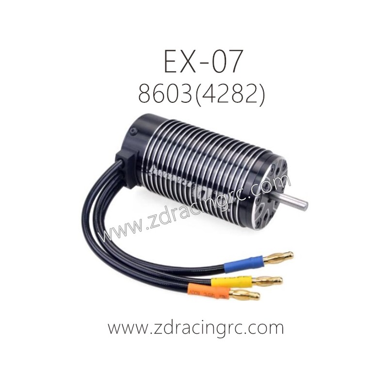 ZD RACING EX07 RC Car Parts 8603-4282 Brushless Motor 2000KV