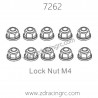 ZD RACING 1/10 Parts 7262 Lock Nut M4