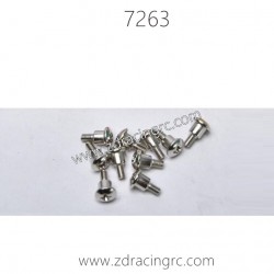 ZD RACING 1/10 RC Car Parts 7263 M3X4.1 Screw Rod