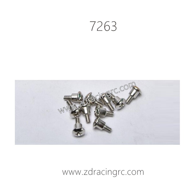 ZD RACING 1/10 RC Car Parts 7263 M3X4.1 Screw Rod