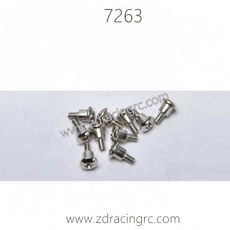 ZD RACING 1/10 RC Car Parts 7263 M3X4.1 Screw Rod