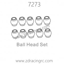 ZD RACING 1/10 RC Car Parts 7273 Ball Head Set