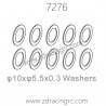 ZD RACING 1/10 RC Car Parts 7276 10x5.5x0.3 Washers
