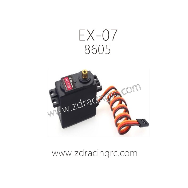 ZD RACING EX07 RC Car Parts 8605 15kg Servo metal gears with Metal Gear