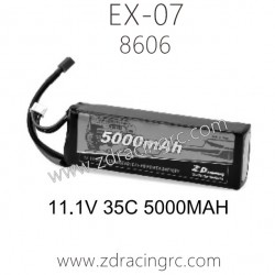 ZD RACING EX07 RC Car Parts 8606 11.1V 35C 5000MAH